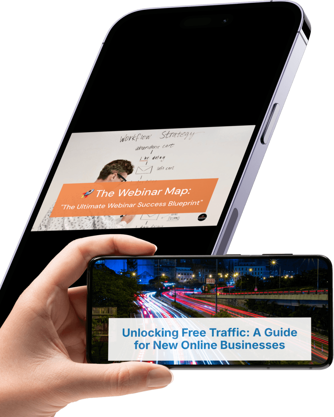 The "Free Traffic Guide and Webinar Bundle" (Over 50% off)